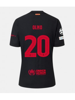 Billige Barcelona Dani Olmo #20 Bortedrakt 2024-25 Kortermet